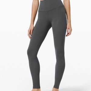 Align high rise pant graphite grey